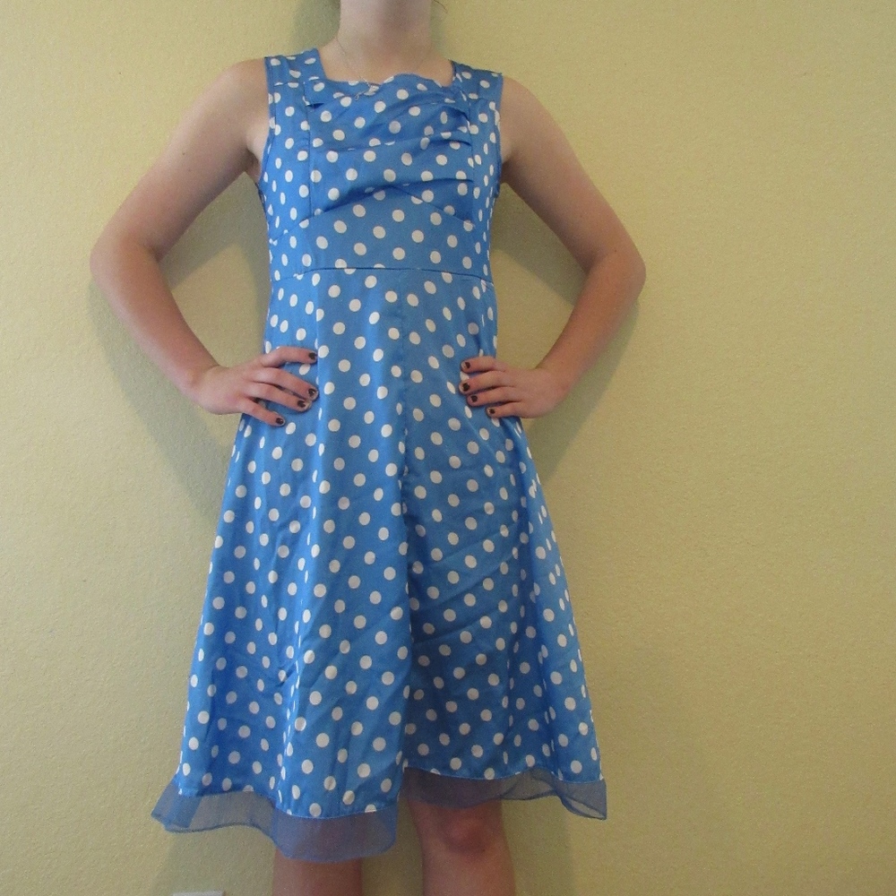 Polka Dotted Dress